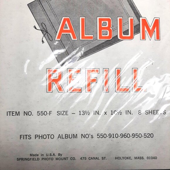 Lot of 3 Vintage Springfield Filler Sheets 13.5"x10.5 NOS - Picture 6 of 6